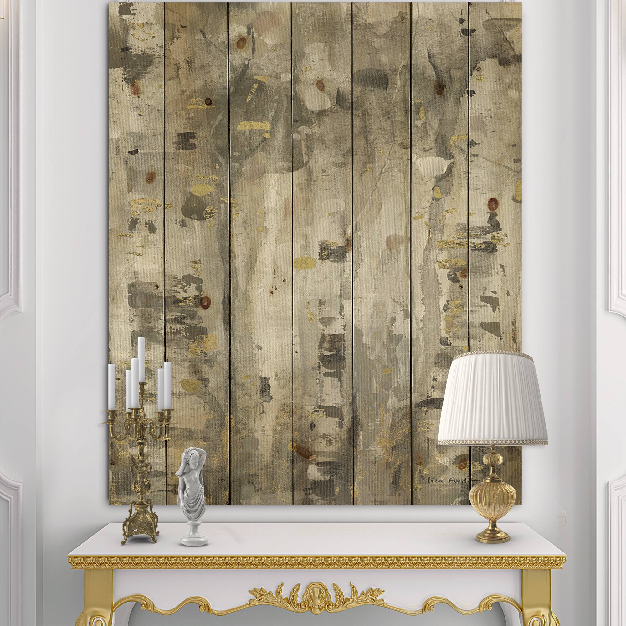 Designart - The Modern Grey Forest II